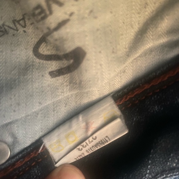 VGC 8/10 Vintage Silver dark denim women’s jeans in Size 27!!! - Picture 5 of 7